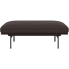 Pouf Outline – cuir Easy Root - Muuto