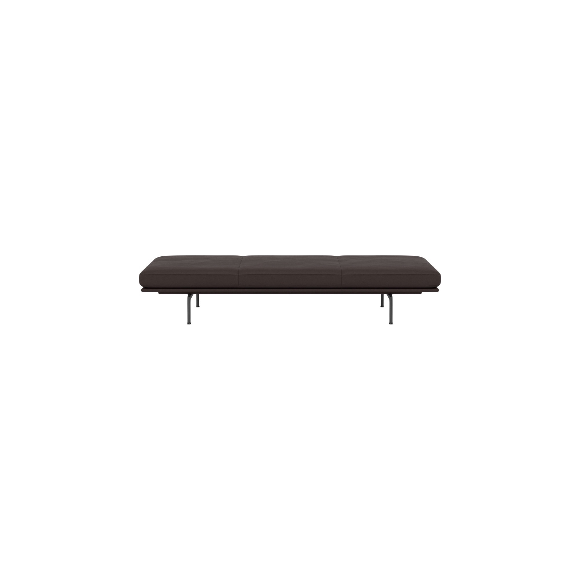 Daybed Outline – cuir Easy Root - Muuto