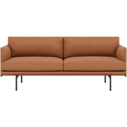 copy of Outline 2-seater sofa – Easy Root leather - Muuto