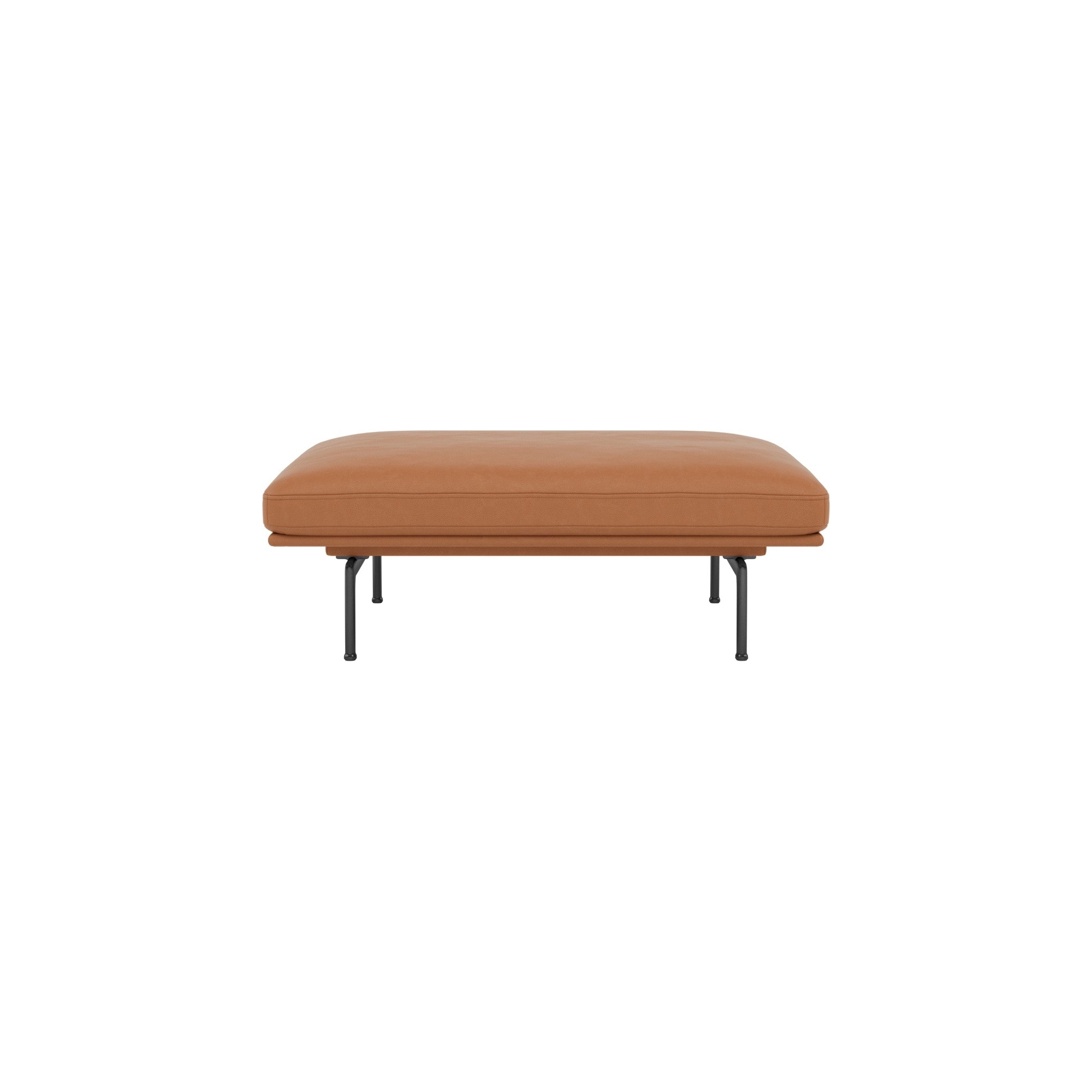 copy of Outline Pouf – Easy Root leather - Muuto