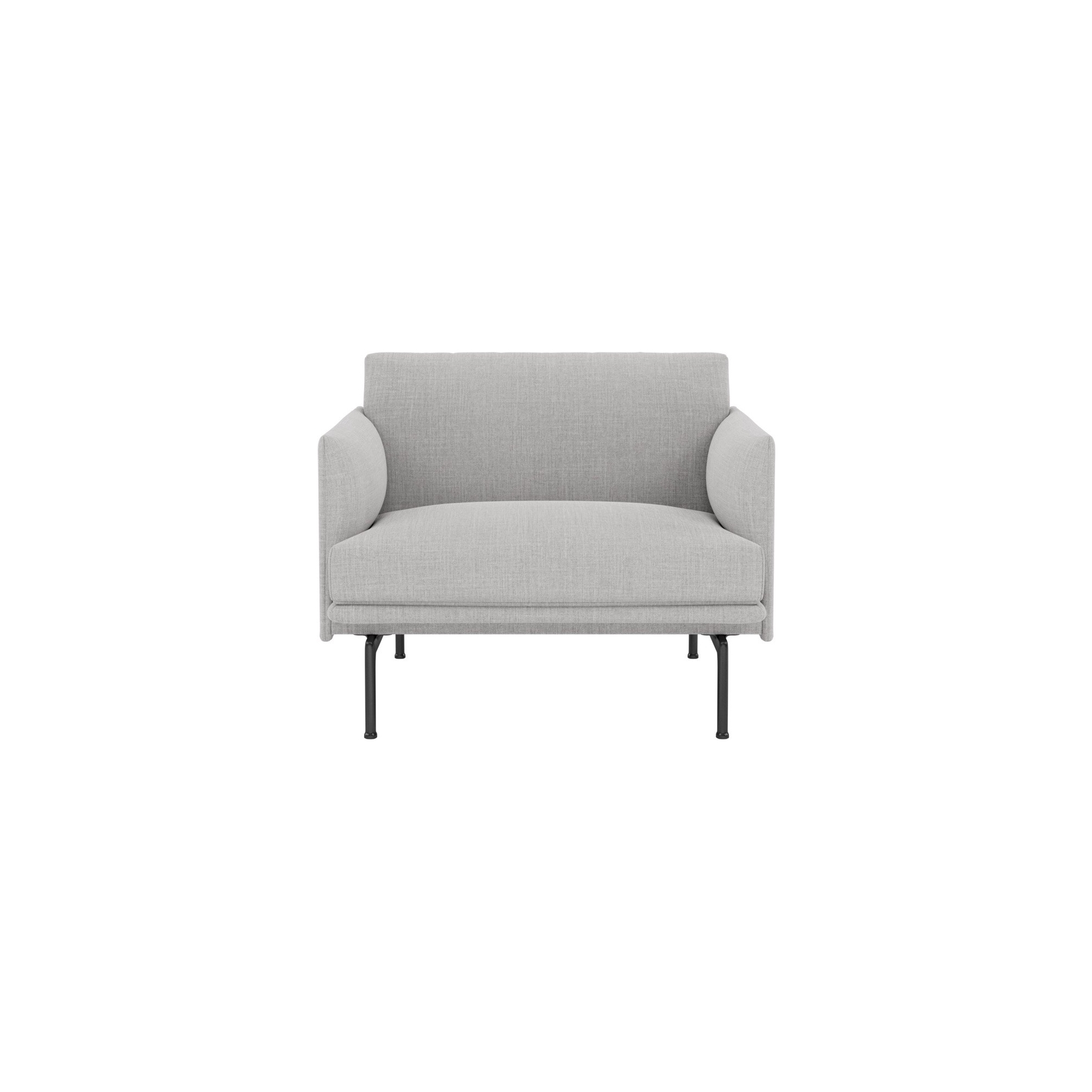 Outline chair – Remix 123 fabric - Muuto