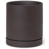 medium - charbon - pot Sekki - Ferm Living