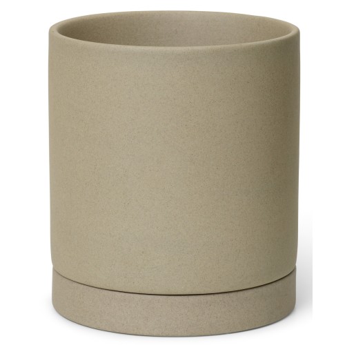 EPUISE - medium - sable - pot Sekki - Ferm Living