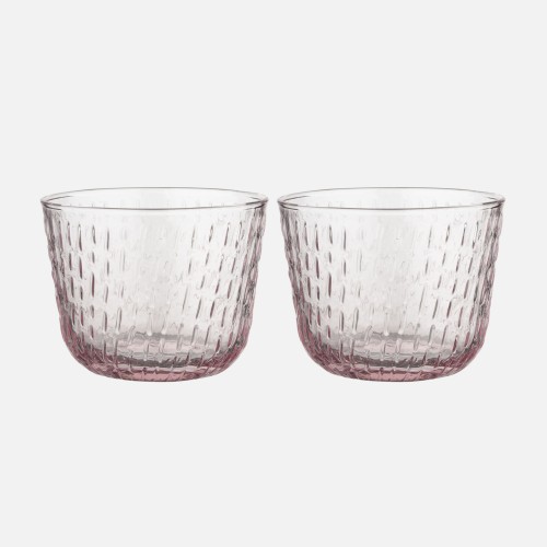 Set de verres 2dl Syksy 400 rose, 2 pcs - Marimekko