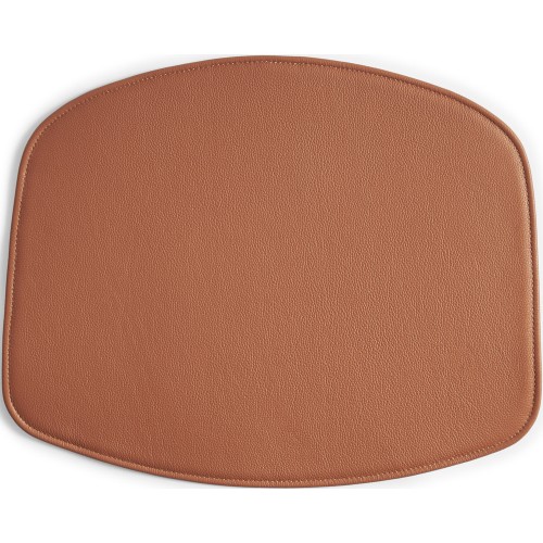 Galette d'assise pour AAC sans accoudoir – cuir Scozia Cognac - HAY