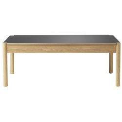 coffee table C44 - 45 x120 x 60 cm - FDB Møbler