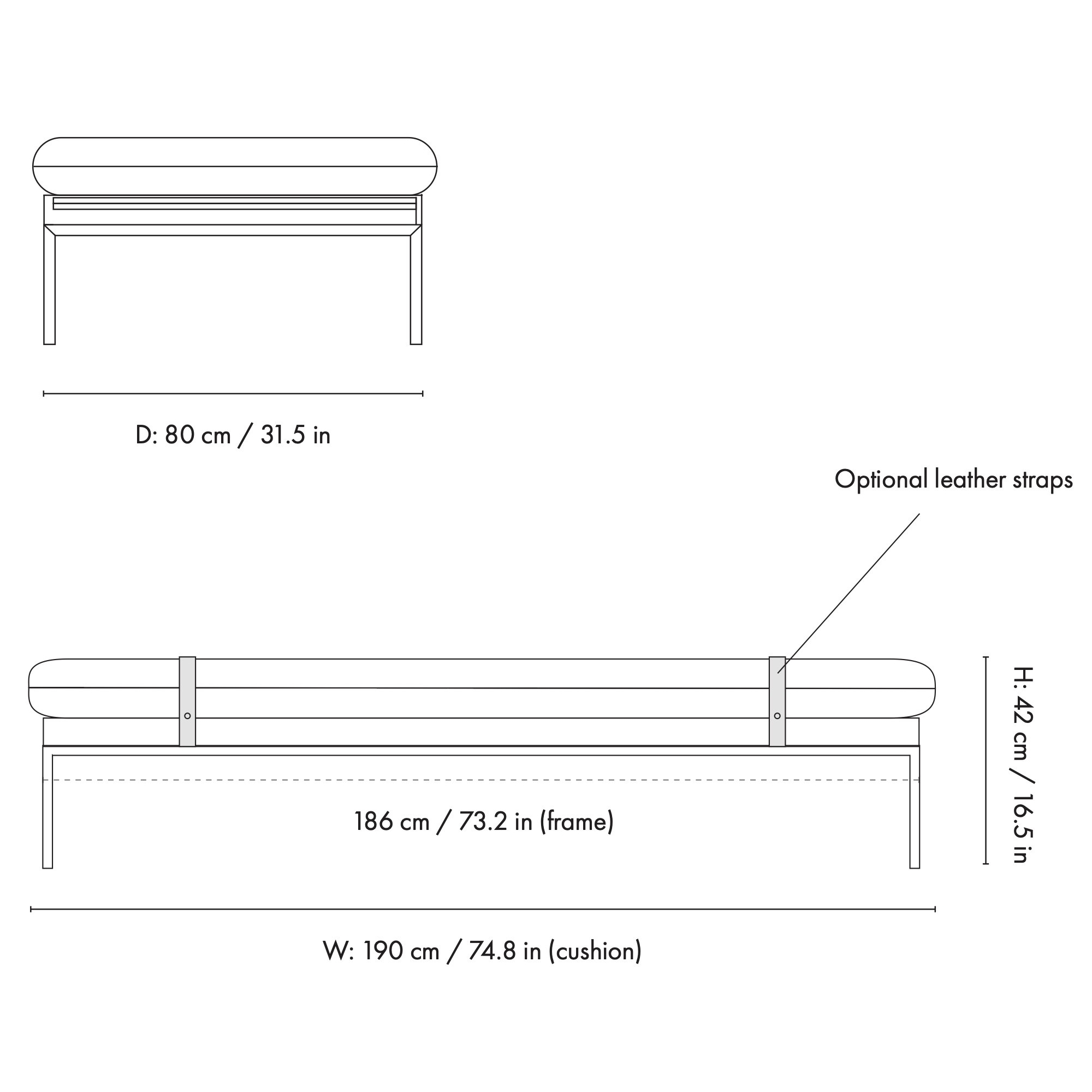 Turn Daybed - Ferm Living