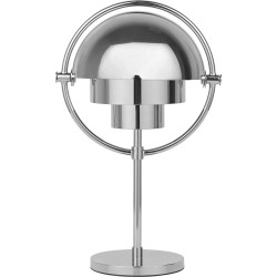 Gubi – Multi-lite portable lamp, chrome and chrome