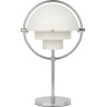 Gubi – Lampe portable Multi-lite, blanc et chrome