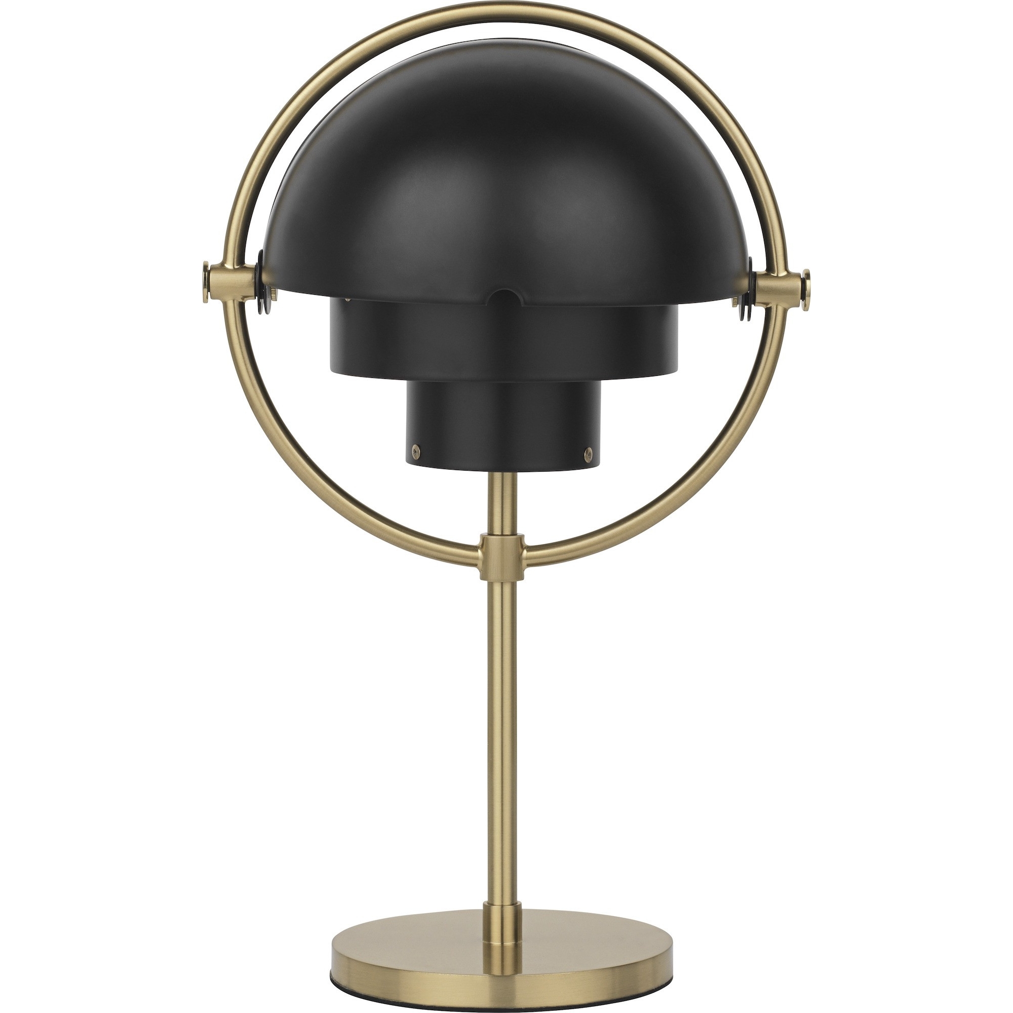 Gubi – Multi-lite portable lamp, black and brass