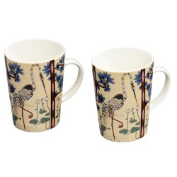 2x 40 cl - 2 mugs Taika - coffret 15ème anniversaire - Lin - Iittala