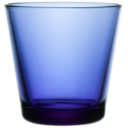 21cl - 2 x Kartio ultra marine glasses - Iittala