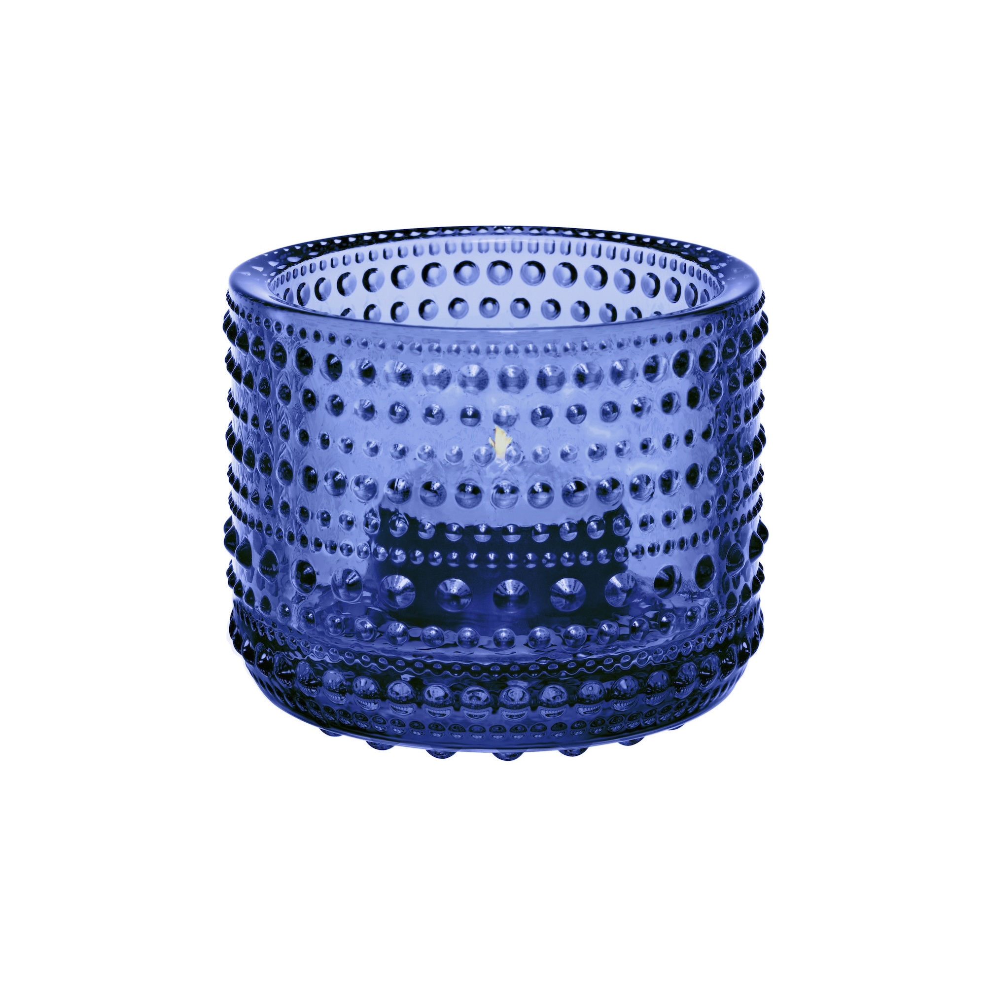 Kastehelmi candle holder - Ultra marine - Iittala