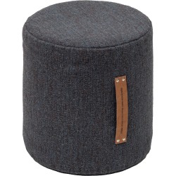 Björk pouf – Ø40xH40cm – Dark blue - Design House Stockholm