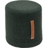 Björk pouf – Ø40xH40cm – Dark green - Design House Stockholm