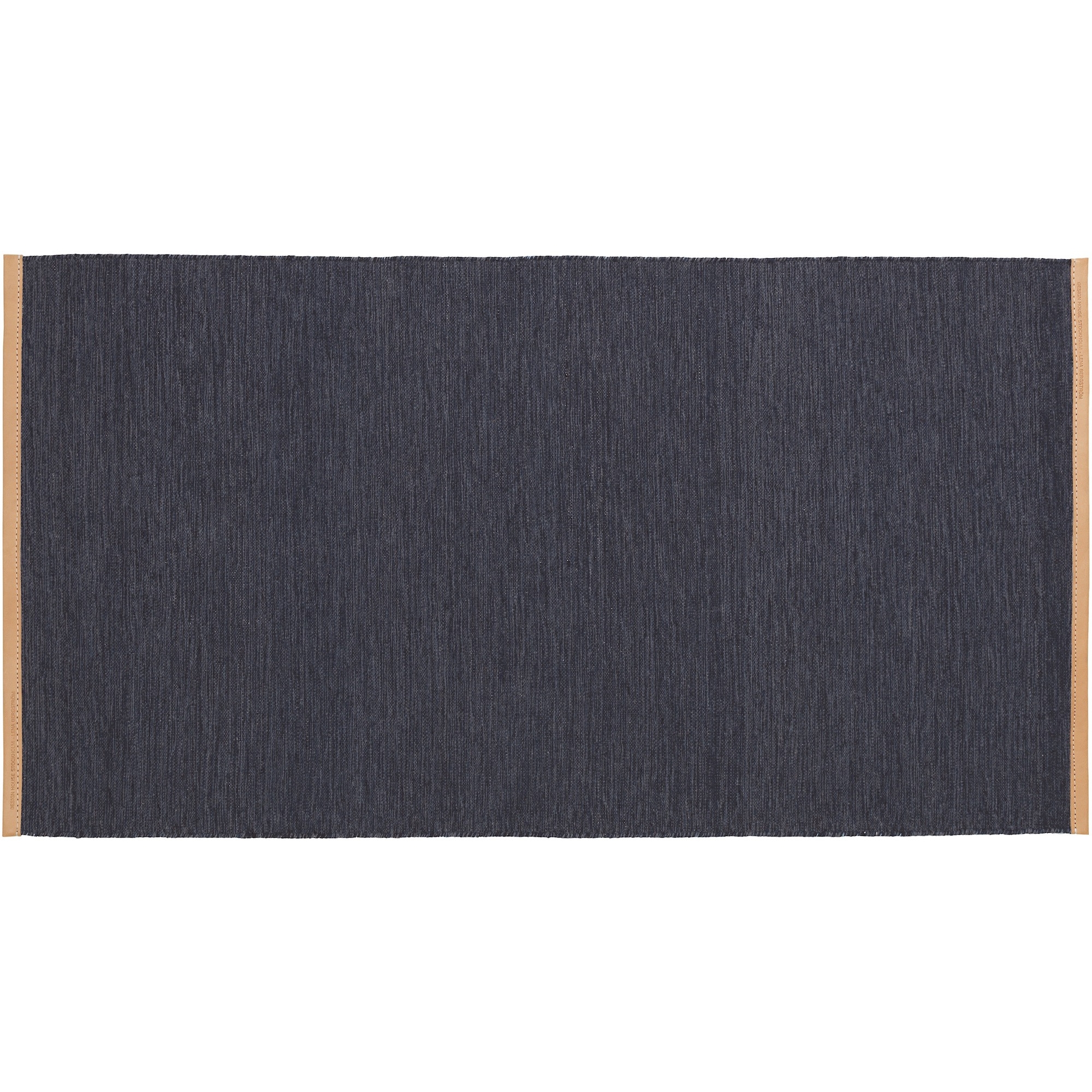 Björk rug – 70x130cm – Dark blue - Design House Stockholm