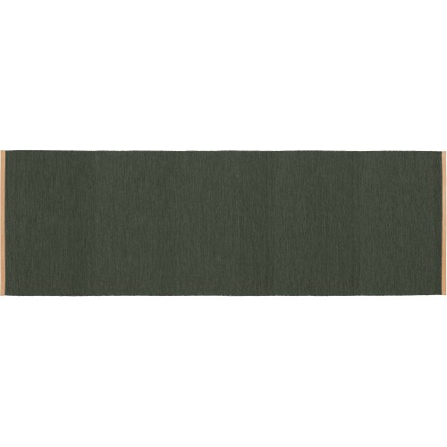 Björk rug – 80x250cm – Dark green - Design House Stockholm