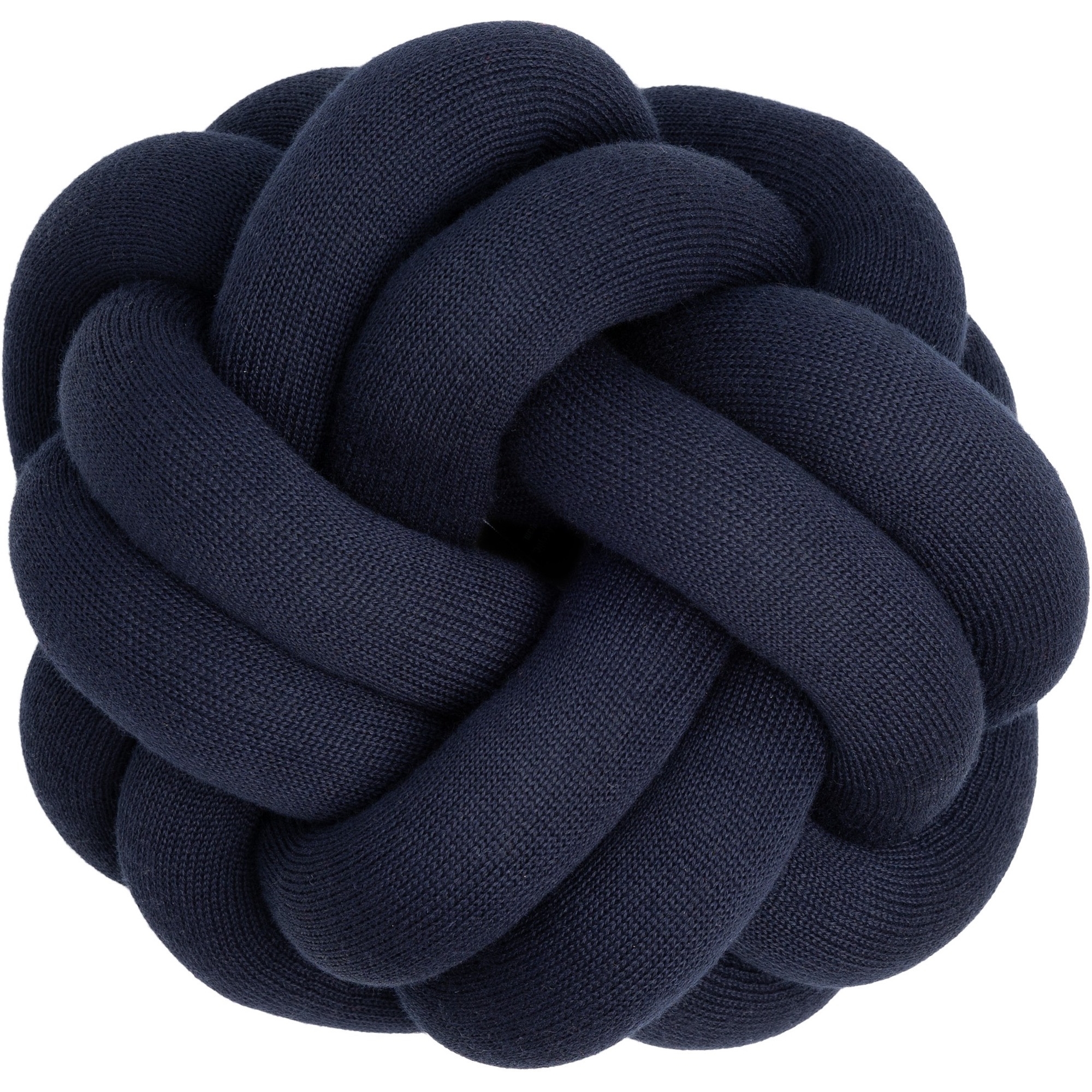 Coussin Knot – Ø25,5 x H19,5 cm – Navy