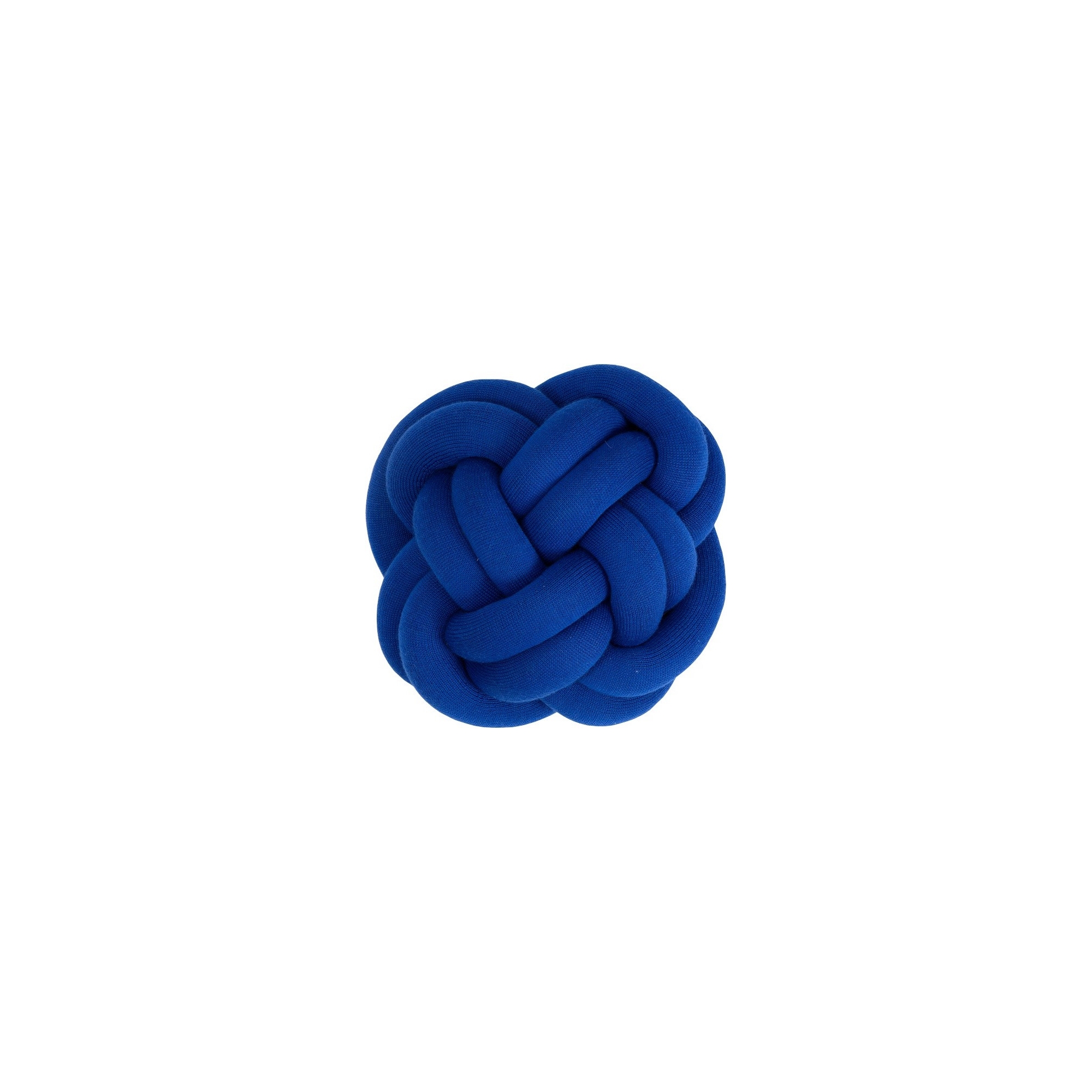 Coussin Knot – Ø25,5 x H19,5 cm – Klein Blue