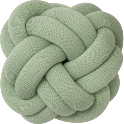 ÉPUISÉ Coussin Knot – Ø25,5 x H19,5 cm – Mint green - Design House Stockholm