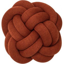 Knot Cushion– Ø25,5 x H19,5 cm – Ochre