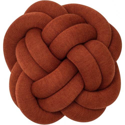 Coussin Knot – Ø25,5 x H19,5 cm – Ocre