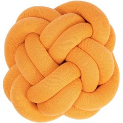 Coussin Knot – Ø25,5 x H19,5 cm – Abricot