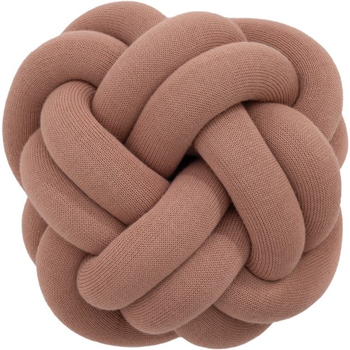 Coussin Knot – Ø25,5 x H19,5 cm – Dusty Pink