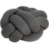 ÉPUISÉ Coussin Knot Medium – Ø58 x H44 cm – Gris - Design House Stockholm