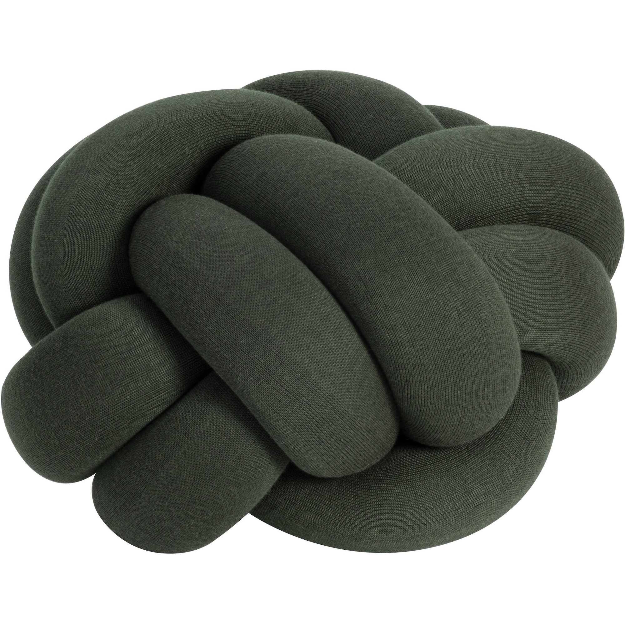 Coussin Knot Medium – Ø58 x H44 cm – Forest Green