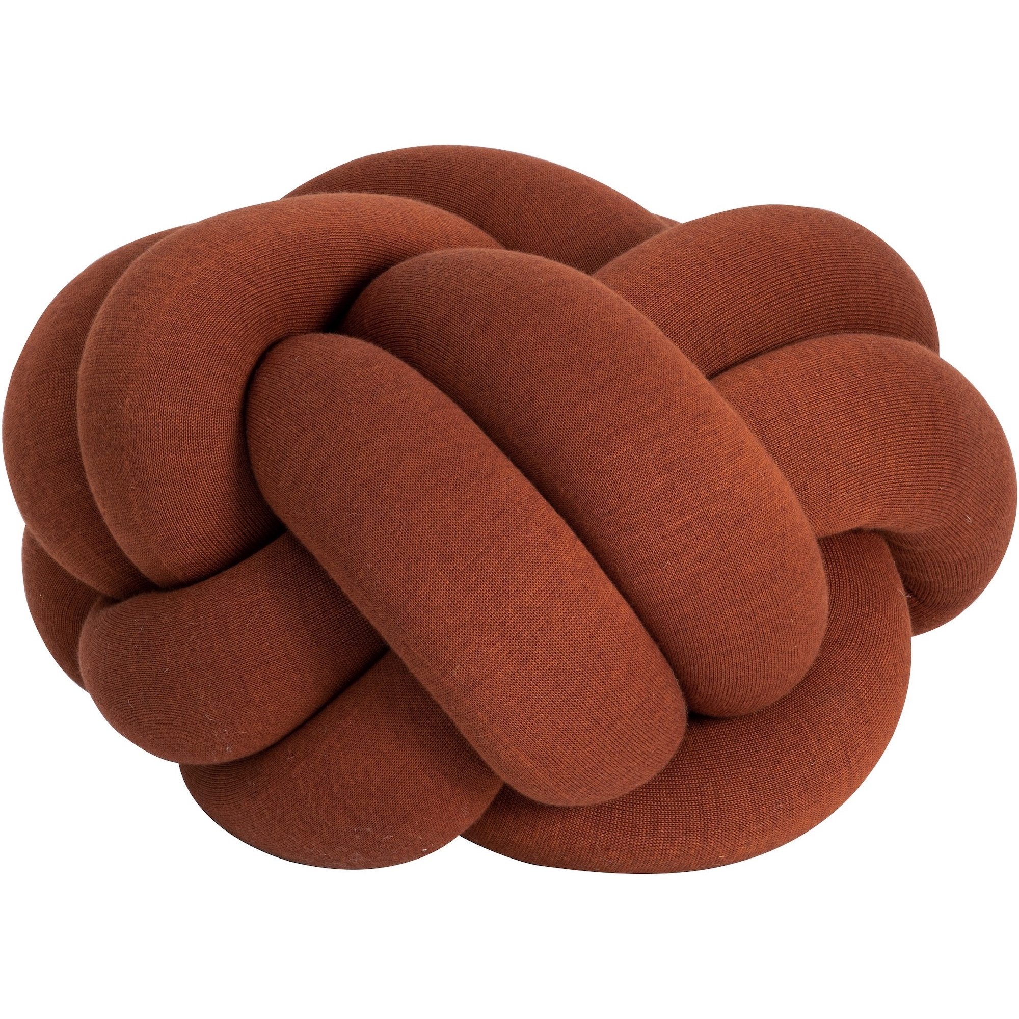 Knot Cushion Medium – Ø58 x H44 cm – Ochre