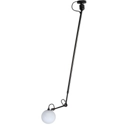 black / glass ball Ø175 - Gras 302 L - ceiling lamp - DCW éditions