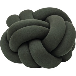 Knot Cushion XL – Ø70 x H50 cm – Forest Green - Design House Stockholm