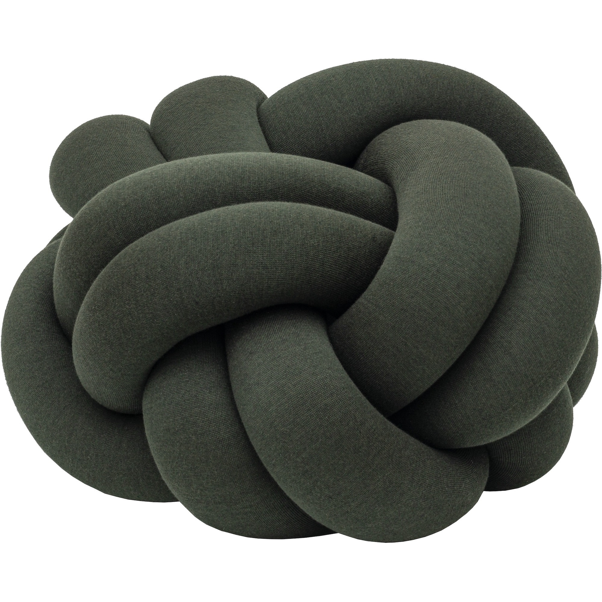 Coussin Knot XL – 70 x H50 cm – Forest Green - Design House Stockholm