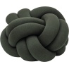 Coussin Knot XL – 70 x H50 cm – Forest Green - Design House Stockholm