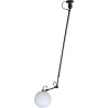 noir / glass ball Ø250 - Gras 302 L - suspension - DCW éditions