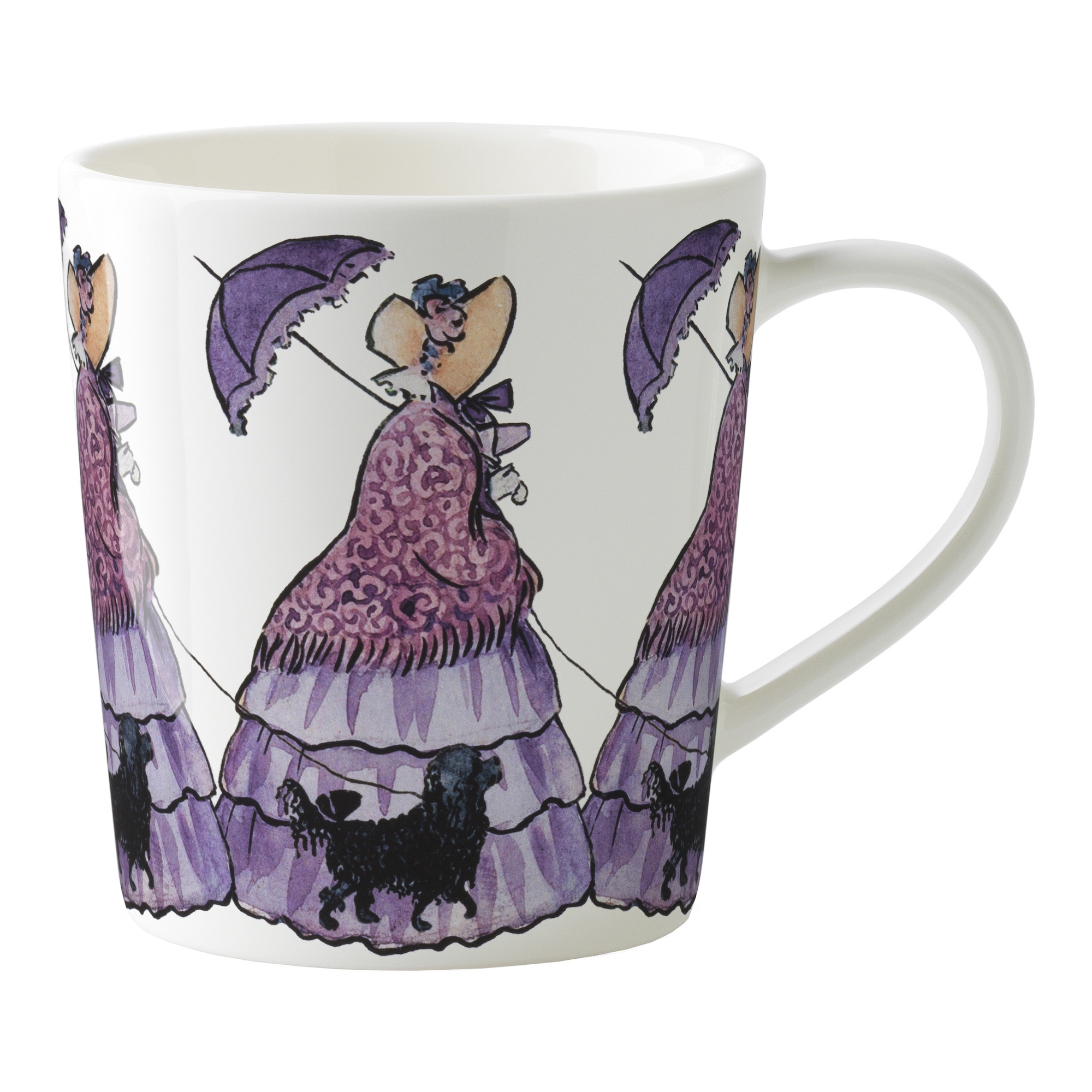 Tasse avec poignée Elsa Beskow – 40cl – Aunt Lavender - Design House Stockholm