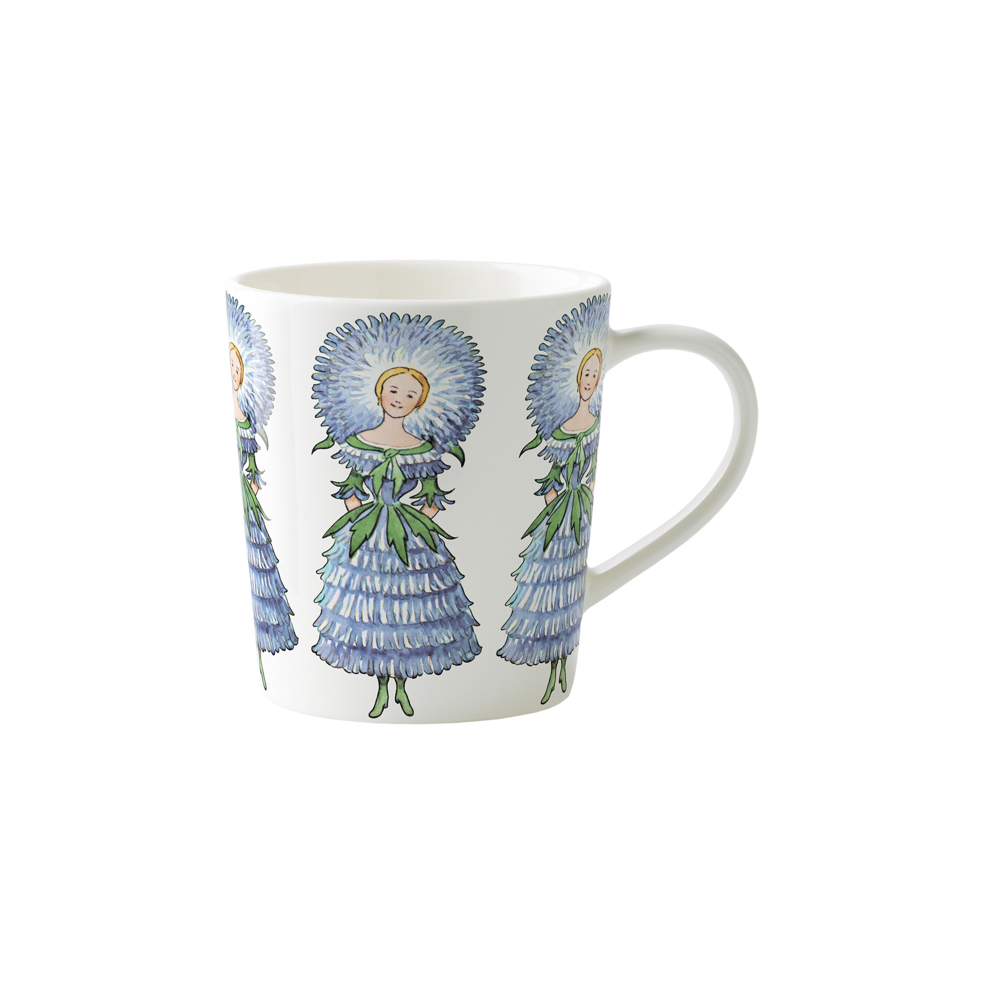 Elsa Beskow Mug with Handle – 40cl – Mrs. Aster - Design House Stockholm