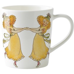 Tasse avec poignée Elsa Beskow – 40cl – Dandelions - Design House Stockholm