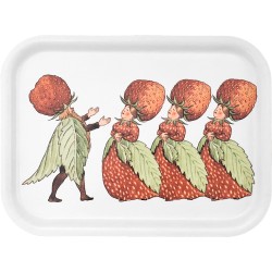 Elsa Beskow Tray – 20 x 27 cm – The Strawberry Familly - Design House Stockholm