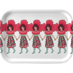 Elsa Beskow Tray – 20 x 27 cm – Poppy - Design House Stockholm