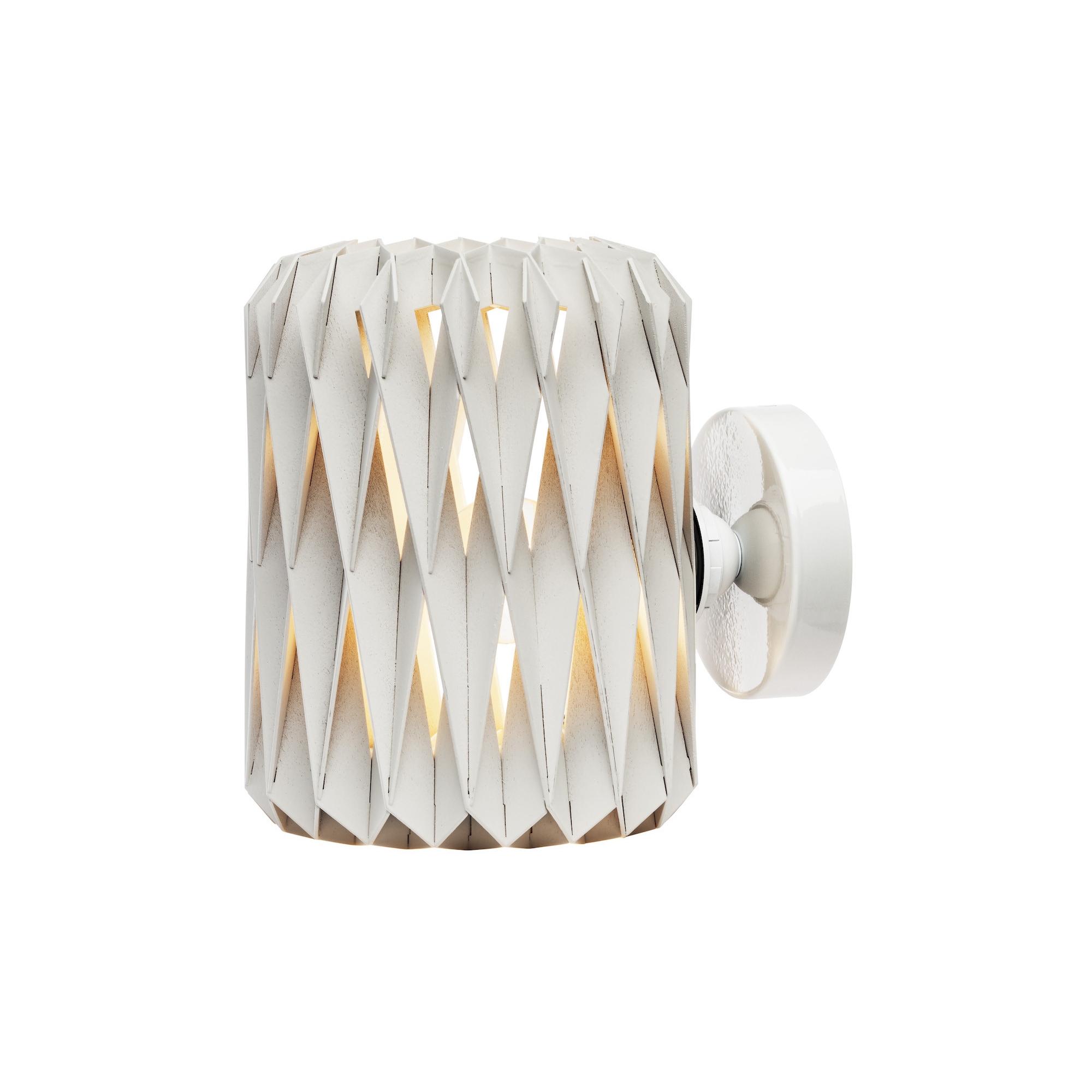 Pilke Signature 18 wall lamp - white