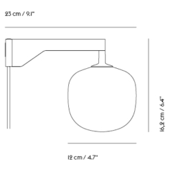 Muuto – Applique Rime, noir