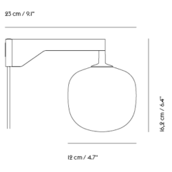 Muuto – Applique Rime, blanc