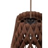 Pilke Signature 28 pendant - brown