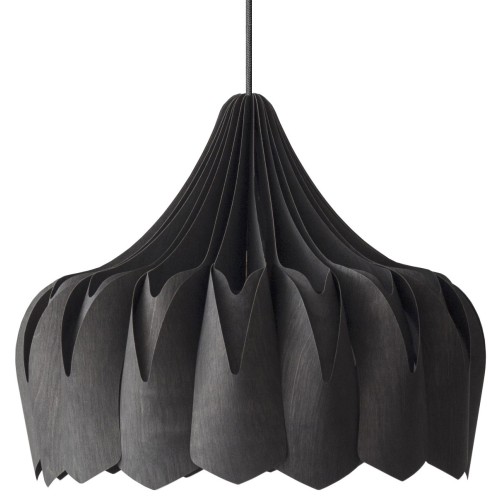 Pioni pendant L - black - Pilke Light