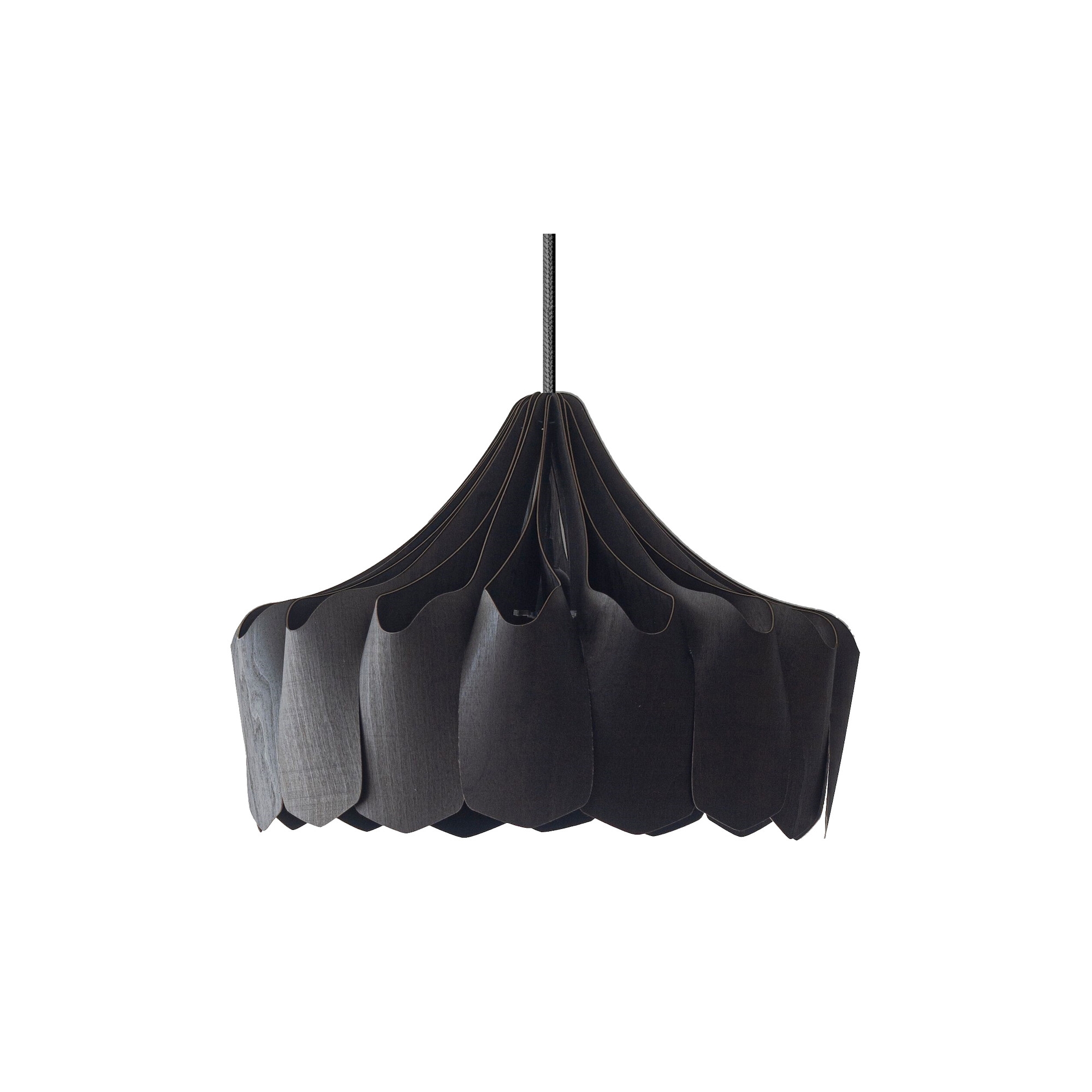 Pioni pendant S - black - Pilke Light