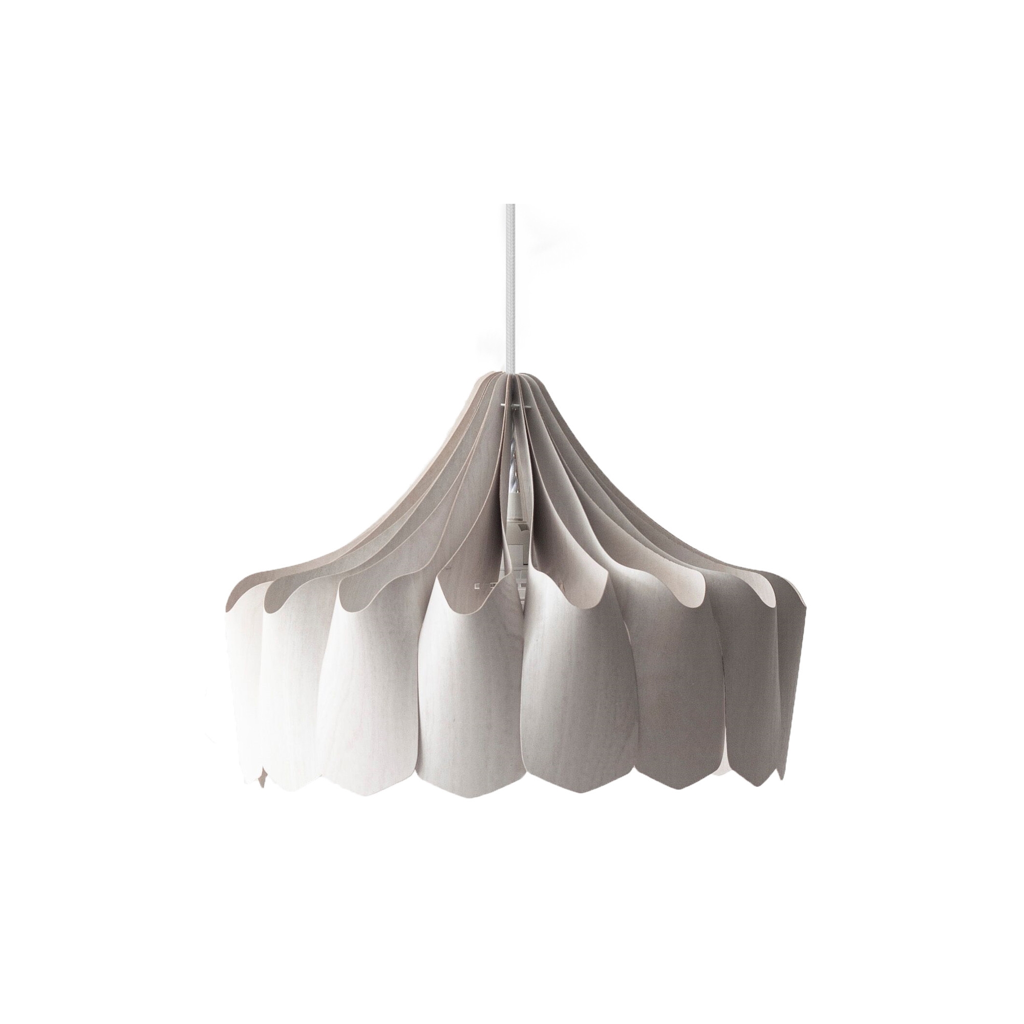 Pioni pendant S - white - Pilke Light