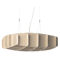 Ristikko pendant 65 - birch - Pilke Light