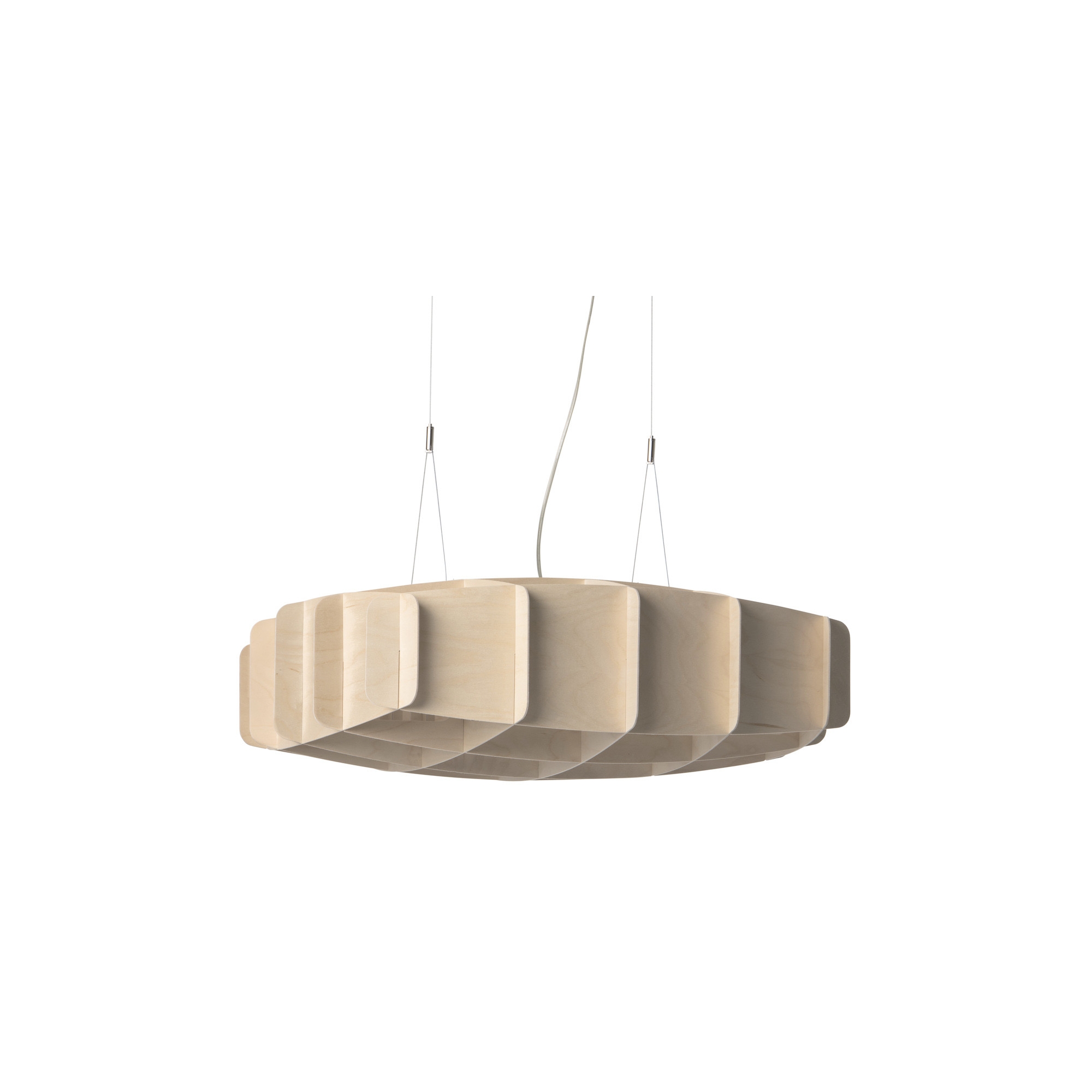 Ristikko pendant 65 - birch - Pilke Light